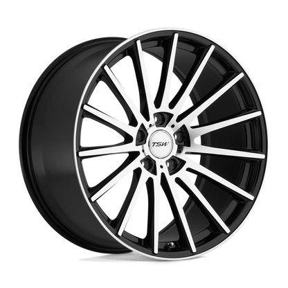 TSW CHICANE 18X9.5 35 5X120/5X4.72 GLOSS BLACK W/ MIRROR FACE