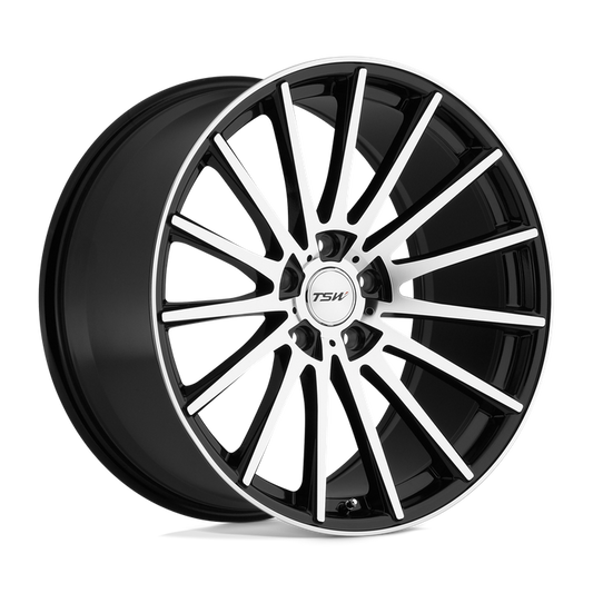 TSW CHICANE 19X9.5 35 5X120/5X4.72 GLOSS BLACK W/ MIRROR FACE