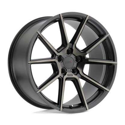 TSW CHRONO 19X8.5 35 5X120/5X4.72 MATTE BLACK W/ MACHINE FACE & DARK TINT