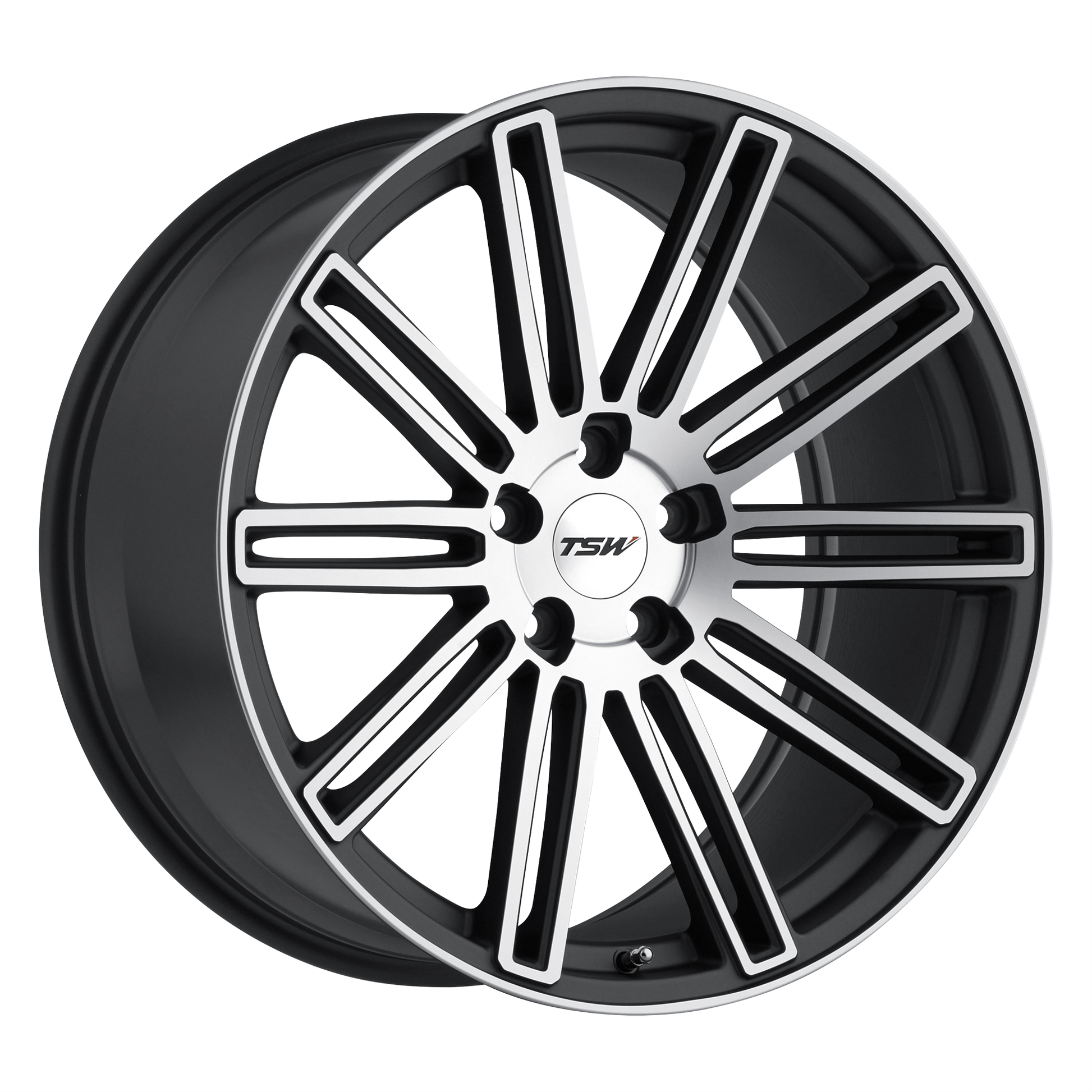 TSW CROWTHORNE 20X10 40 5X114.3/5X4.5 MATTE GUNMETAL W/ MATTE MACHINE FACE
