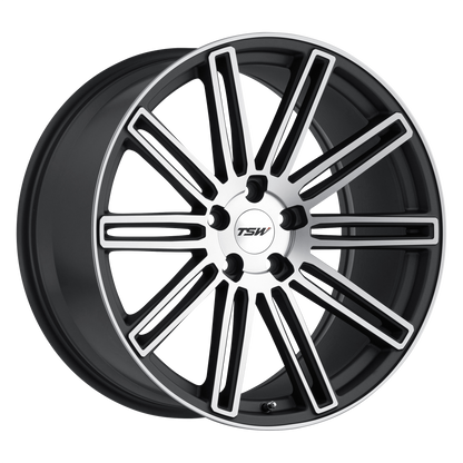 TSW CROWTHORNE 20X8.5 35 5X120/5X4.72 MATTE GUNMETAL W/ MATTE MACHINE FACE