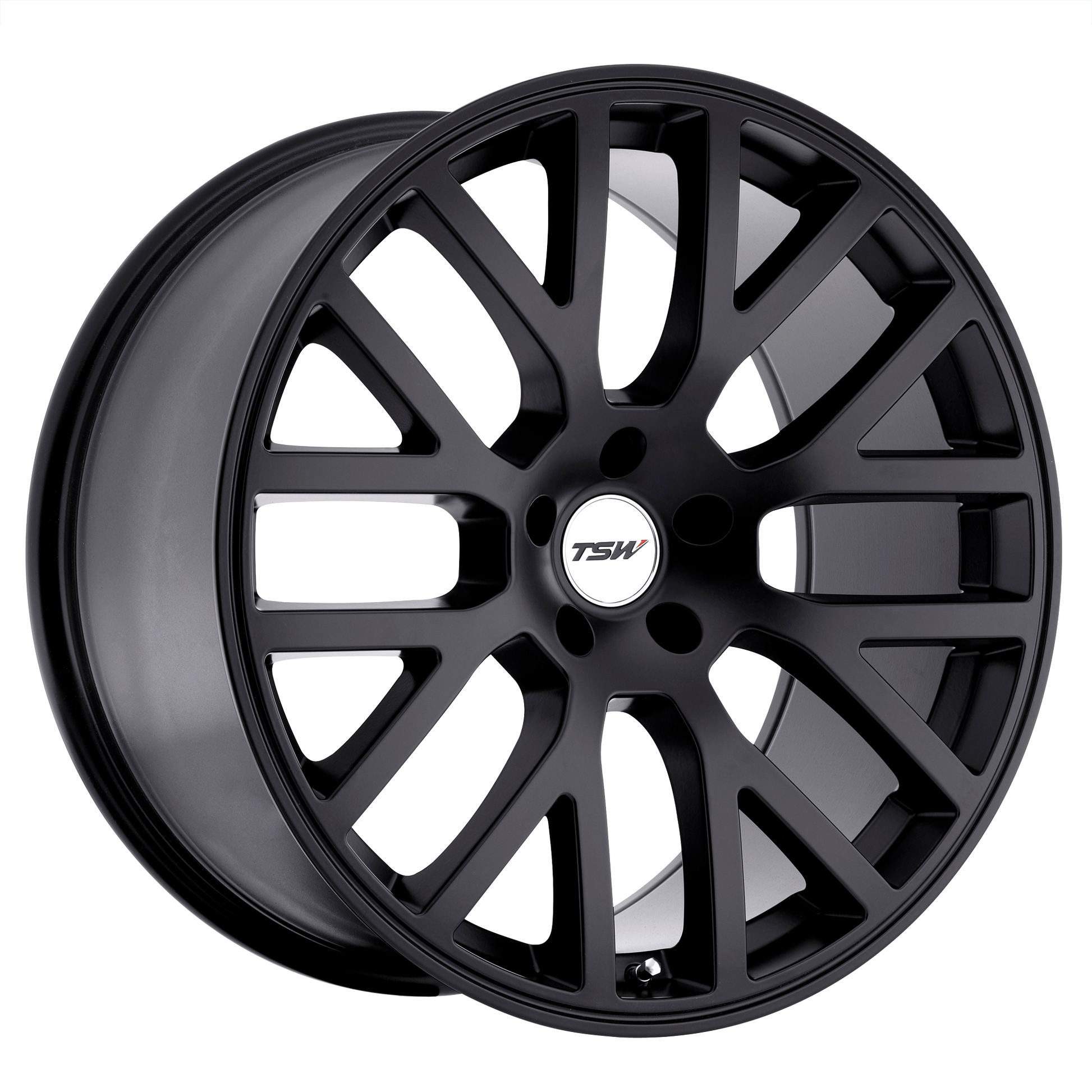 TSW DONINGTON 22X10.5 25 5X114.3/5X4.5 MATTE BLACK