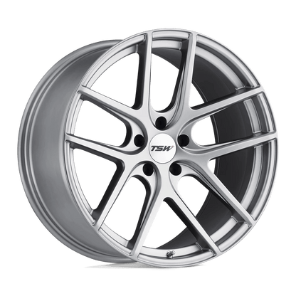 TSW GENEVA 18X8.5 35 5X120/5X4.72 MATTE TITANIUM SILVER