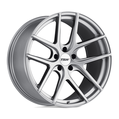 TSW GENEVA 19X8.5 32 5X112/5X112 MATTE TITANIUM SILVER
