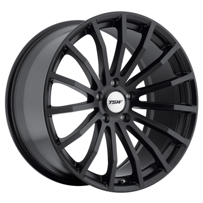 TSW MALLORY 17X8 20 5X120/5X4.72 MATTE BLACK