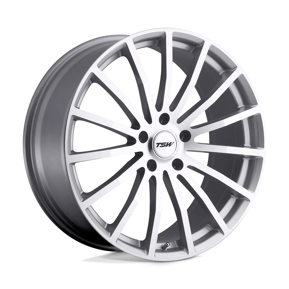 TSW MALLORY 18X8 35 5X120/5X4.72 SILVER W/ MIRROR CUT FACE