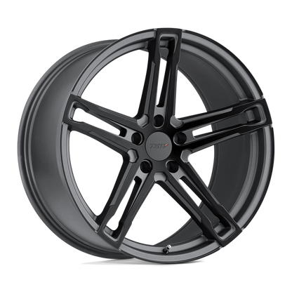 TSW MECHANICA 19X8.5 35 5X120/5X4.72 MATTE GUNMETAL W/ MATTE BLACK FACE