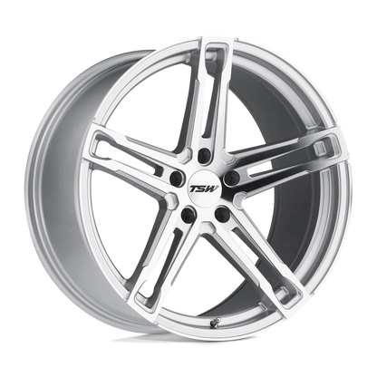 TSW MECHANICA 19X10.5 27 5X120/5X4.72 SILVER W/ MIRROR CUT FACE