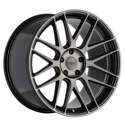 TSW NORD 20X9 20 5X120/5X4.72 SEMI GLOSS BLACK MILLED-MACHINED DARK TINT FACE