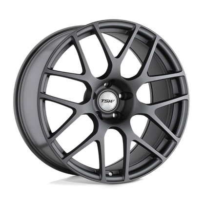 TSW NURBURGRING 19X9 20 5X120/5X4.72 MATTE GUNMETAL