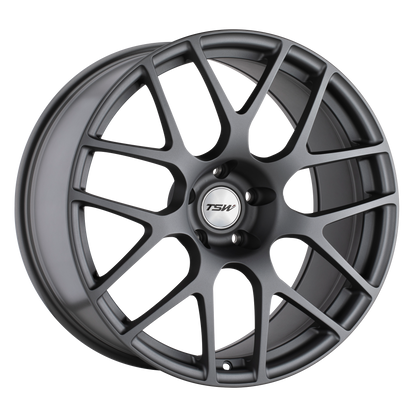 TSW NURBURGRING 17X8 35 5X120/5X4.72 MATTE GUNMETAL