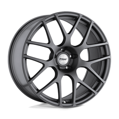 TSW NURBURGRING 18X8 40 5X105/5X105 MATTE GUNMETAL