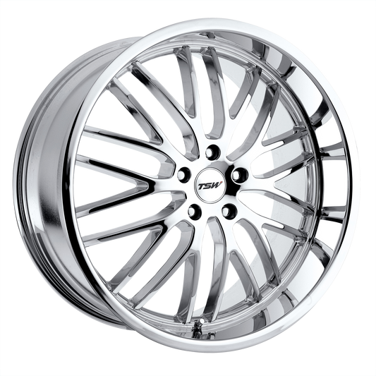 TSW SNETTERTON 20X10 25 5X120/5X4.72 CHROME