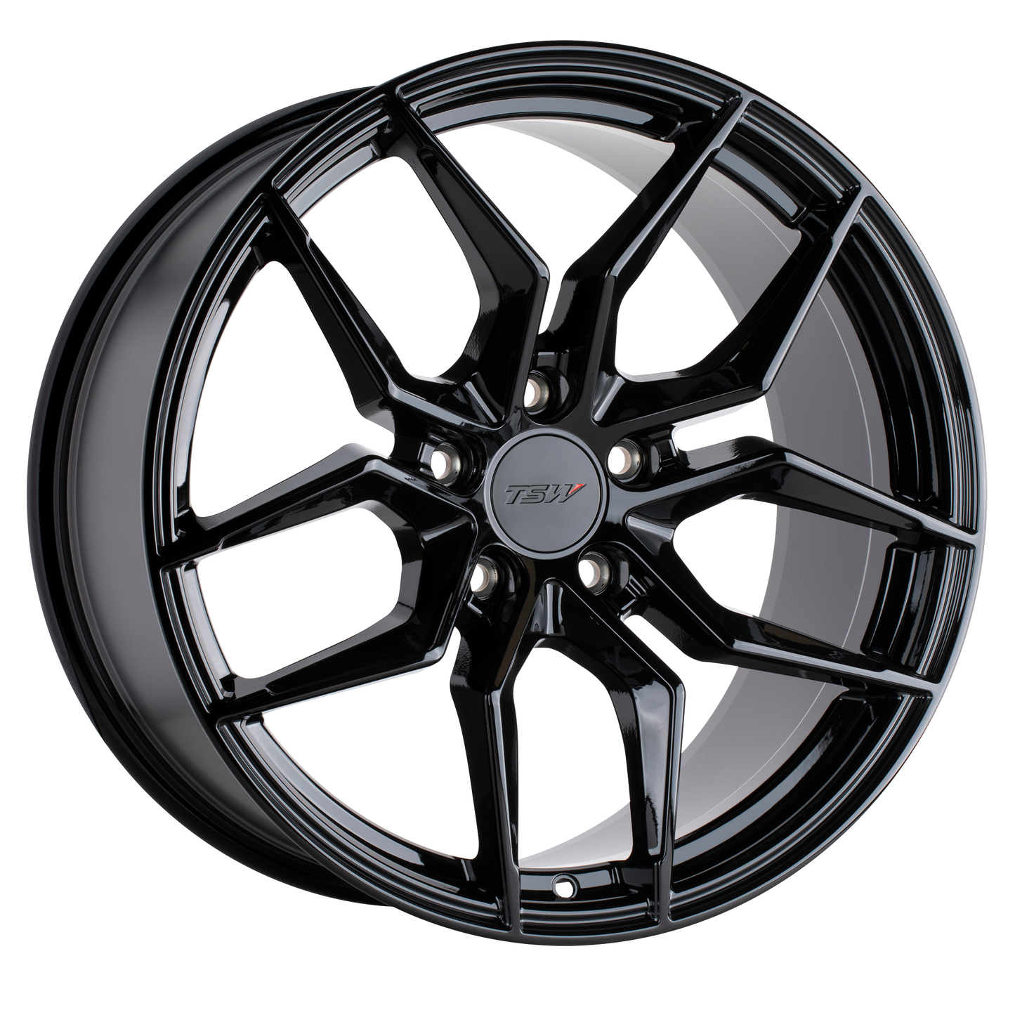 TSW SILVANO 17X8 35 5X120/5X4.72 GLOSS BLACK