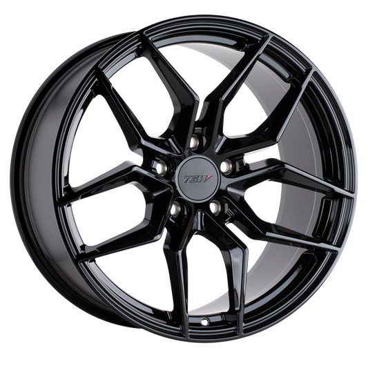 TSW SILVANO 20X10 40 5X114.3/5X4.5 GLOSS BLACK
