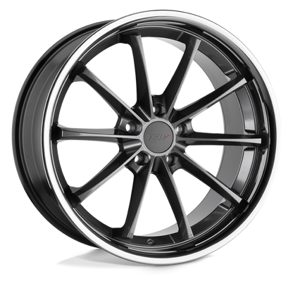 TSW SWEEP 19X8.5 35 5X120/5X4.72 GLOSS GUNMETAL W/ STAINLESS LIP
