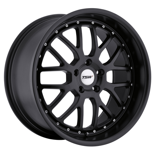 TSW VALENCIA 20X10 40 5X114.3/5X4.5 MATTE BLACK