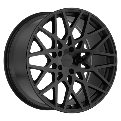 TSW VALE 19X9.5 20 5X120/5X4.72 DOUBLE BLACK - MATTE BLACK W/ GLOSS BLACK FACE