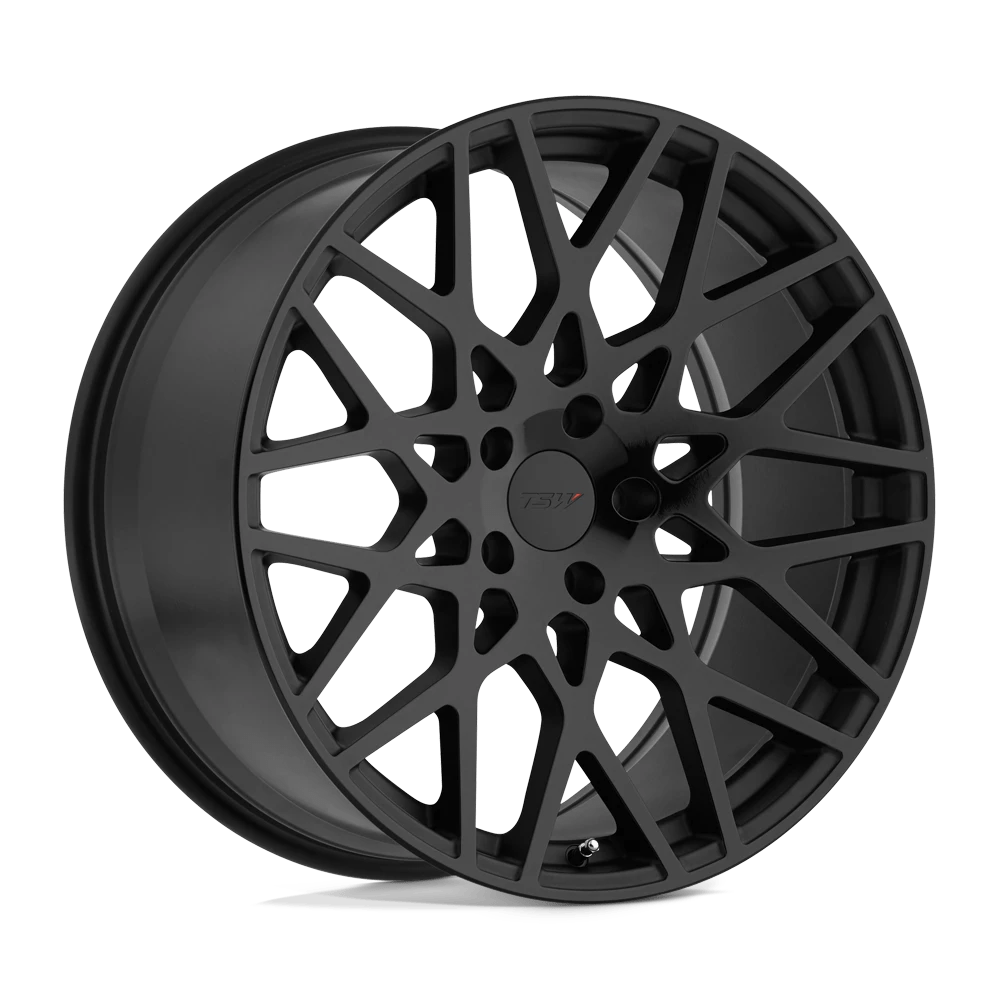 TSW VALE 18X8.5 40 5X120/5X4.72 DOUBLE BLACK - MATTE BLACK W/ GLOSS BLACK FACE