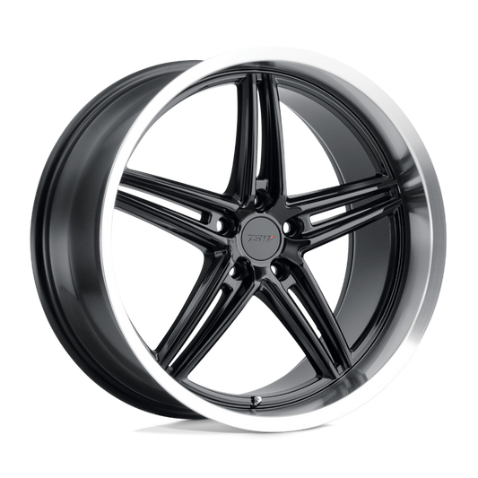 TSW VARIANTE 18X8.5 35 5X120/5X4.72 GLOSS BLACK W/ MACHINED LIP