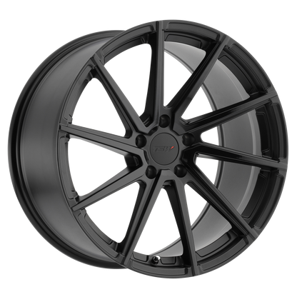 TSW WATKINS 18X8.5 40 5X114.3 DOUBLE BLACK - MATTE BLACK W/ GLOSS BLACK FACE