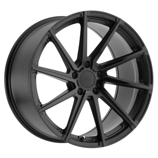 TSW WATKINS 20X10 40 5X114.3/5X4.5 DOUBLE BLACK - MATTE BLACK W/ GLOSS BLACK FACE