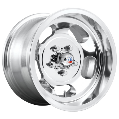 US Mag 1PC U101 INDY 15X10 -50 5X120.65 HIGH LUSTER POLISHED