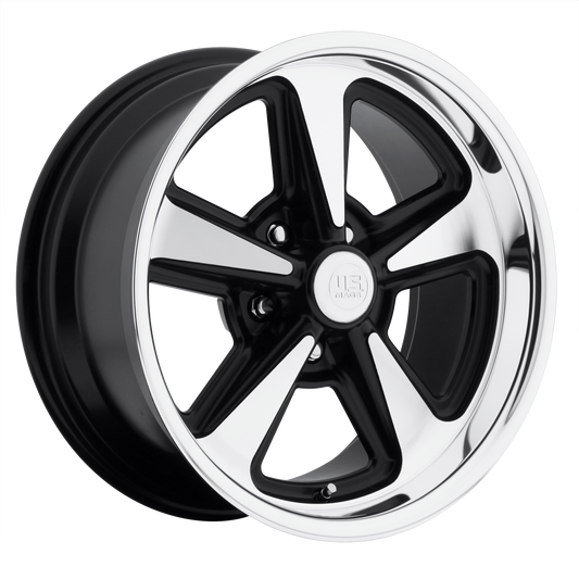 US Mag 1PC U109 BANDIT 18x8 1 5x120.65/5x4.75 MATTE BLACK MACHINED
