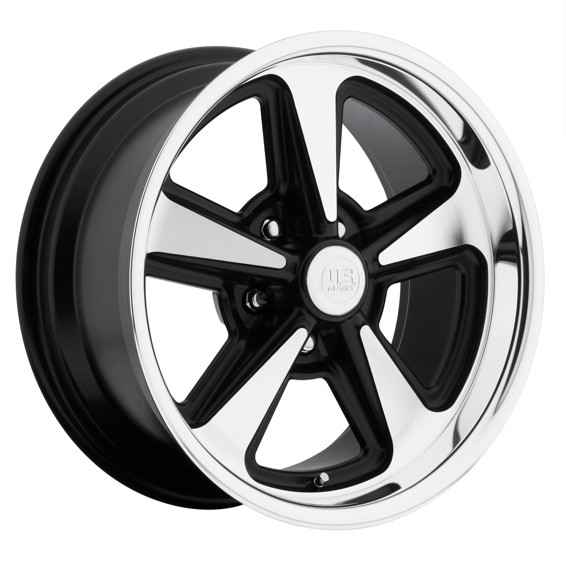 US Mag 1PC U109 BANDIT 18x9 8 5x114.3/5x4.5 MATTE BLACK MACHINED