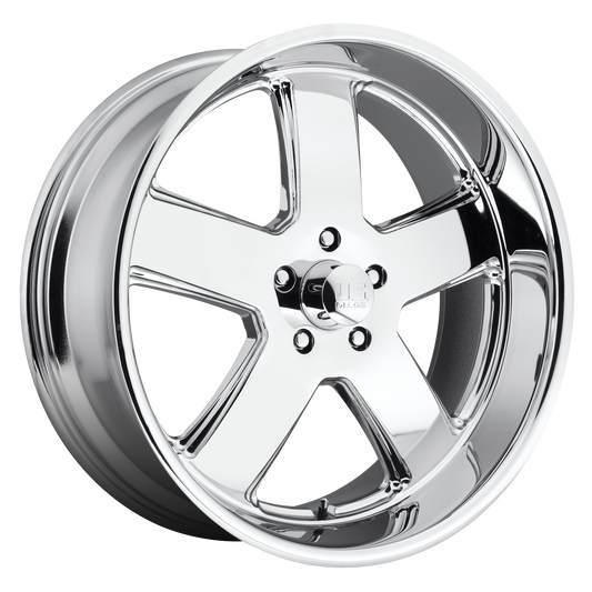 US Mag 1PC U116 HUSTLER 22x9 1 5x127/5x5.0 CHROME PLATED