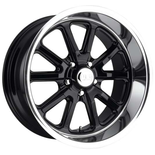 US Mag 1PC U121 RAMBLER 22x9 1 5x127/5x5.0 GLOSS BLACK