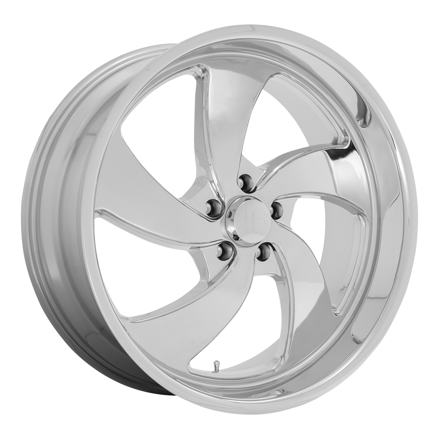 US Mag 1PC U132 DESPERADO 22X8.5 1 5X120.65 CHROME
