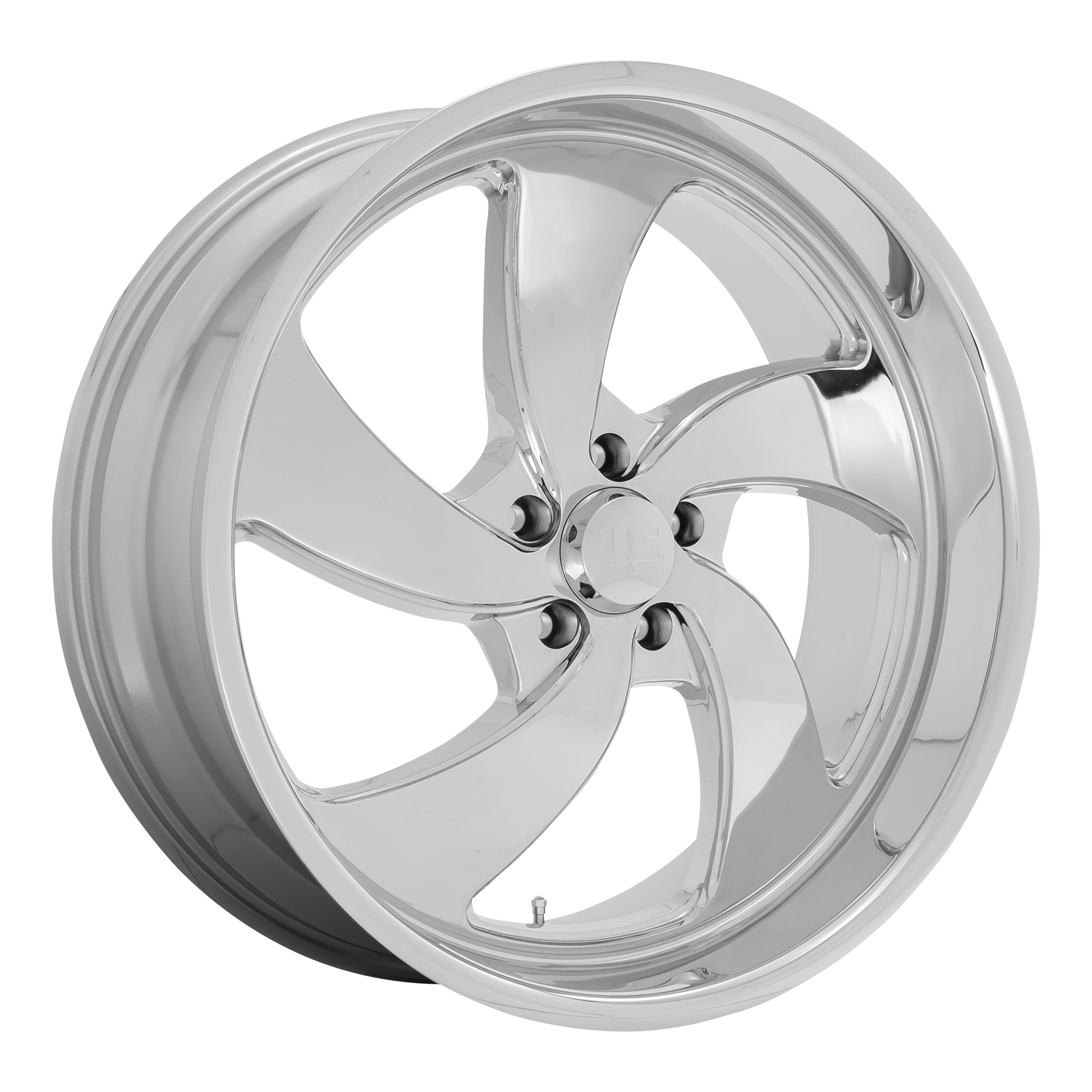 US Mag 1PC U132 DESPERADO 24X10 5 5X120.65 CHROME