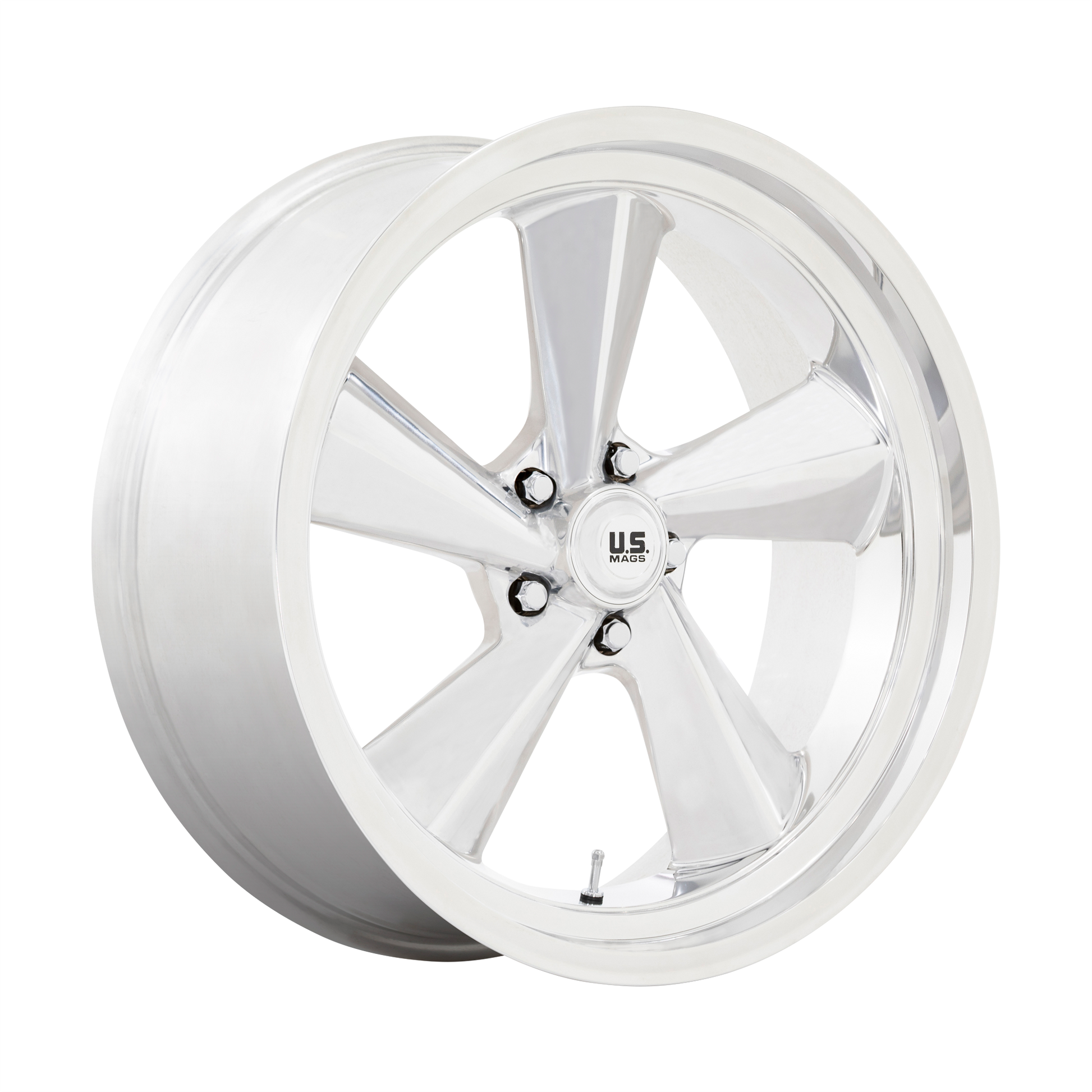US Mag 1PC U135 TS 22X10.5 0 5X127 POLISHED