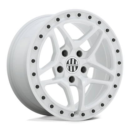 Victor Equipment BERG 18X8 20 5X130/5X130 GLOSS WHITE WITH BLACK BOLTS