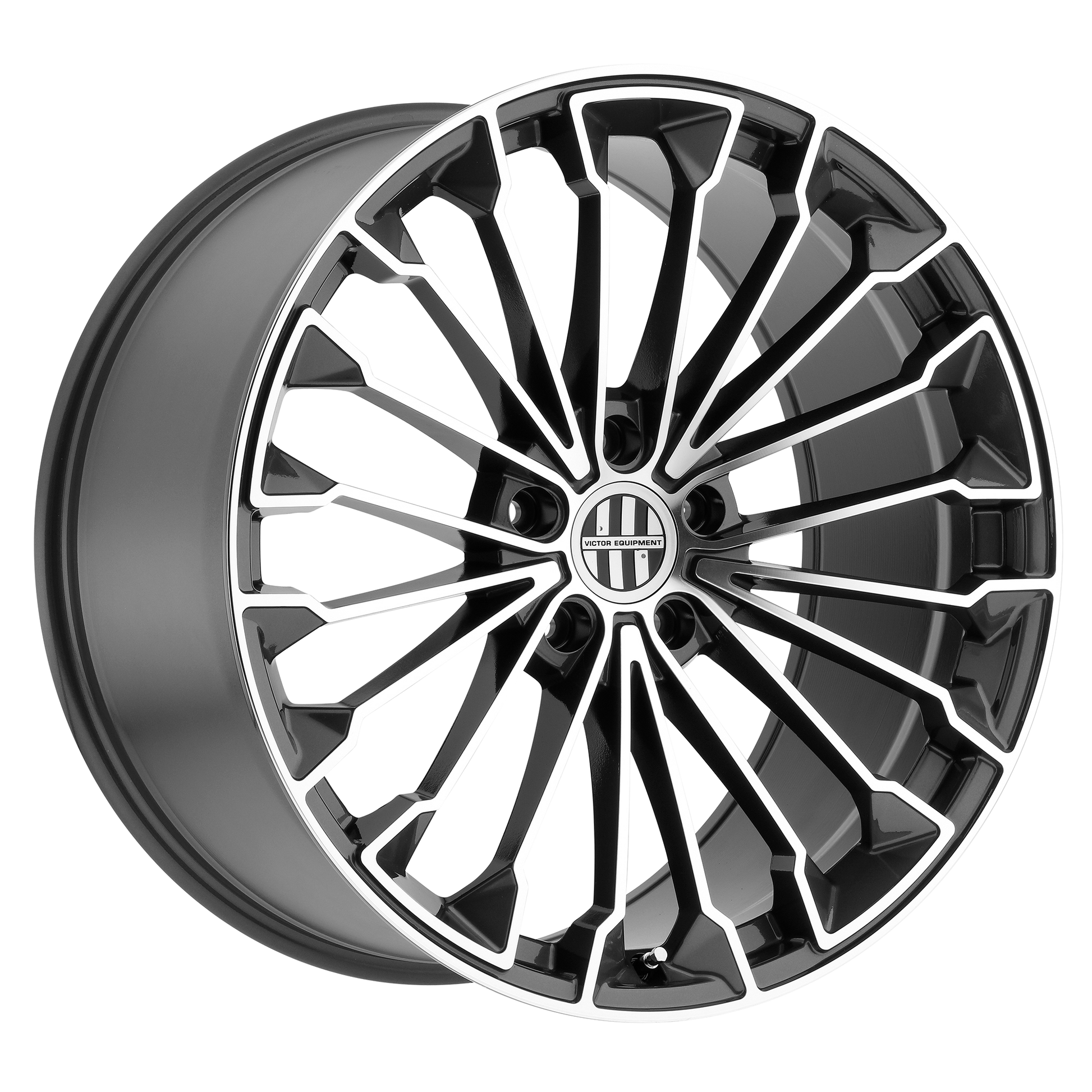 Victor Equipment WURTTEMBURG 18X11 36 5X130/5X130 GUNMETAL W/ MIRROR CUT FACE