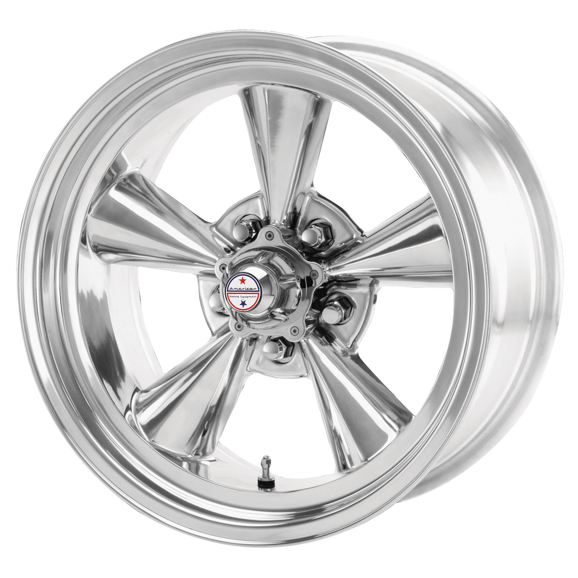 American Racing Vintage VN109 TT O 17x8 0 5x120.65/5x4.75 Polished