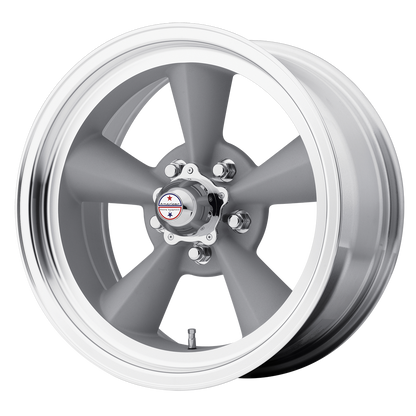American Racing Vintage VN309 TT O 15X7 -6 5X127 VINTAGE SILVER MACHINED LIP