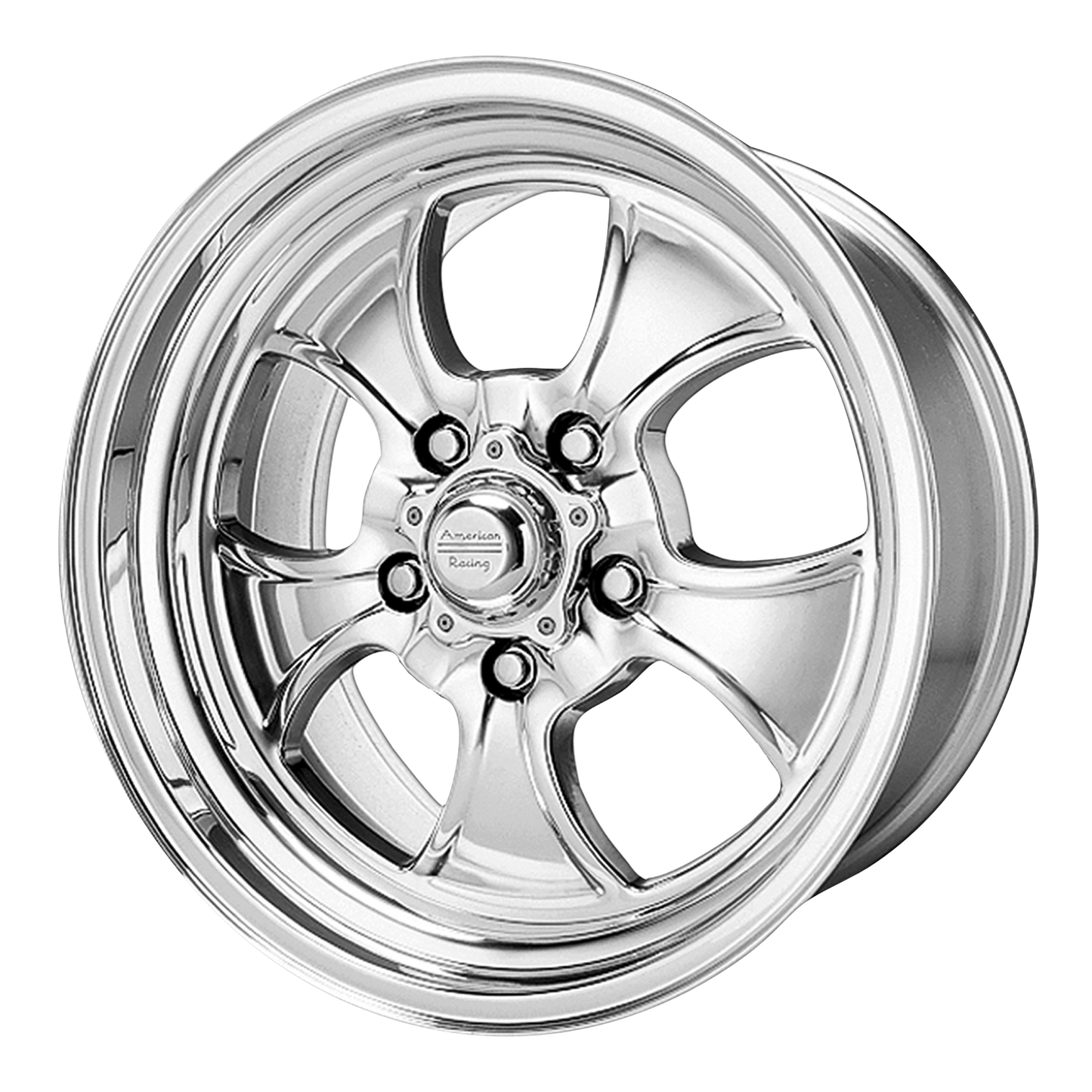 American Racing Vintage VN450 HOPSTER 15X6 -6 5X120.65 POLISHED