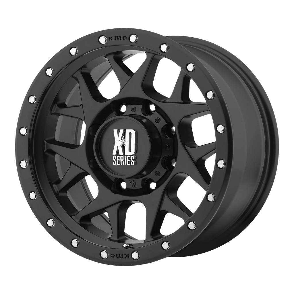 XD XD127 BULLY 16x8 0 6x139.7/6x5.5 Satin Black With Reinforcing Ring