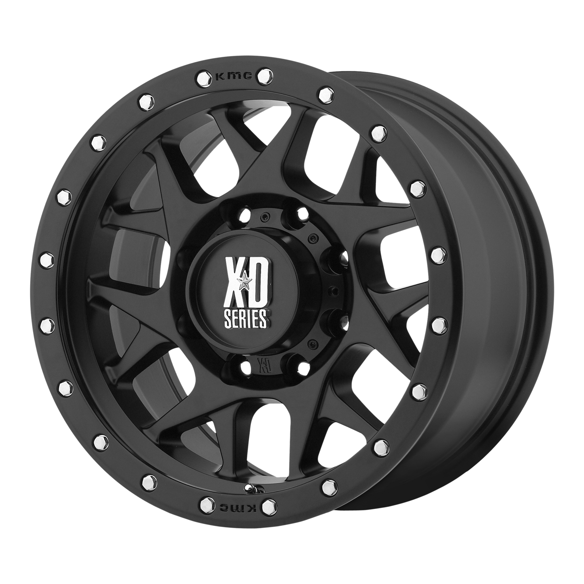 XD XD127 BULLY 18x9 18 6x139.7/6x5.5 Satin Black With Reinforcing Ring