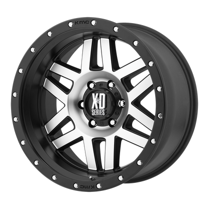 XD XD128 MACHETE 20X9 25 5X150 MACHINED FACE BLACK RING