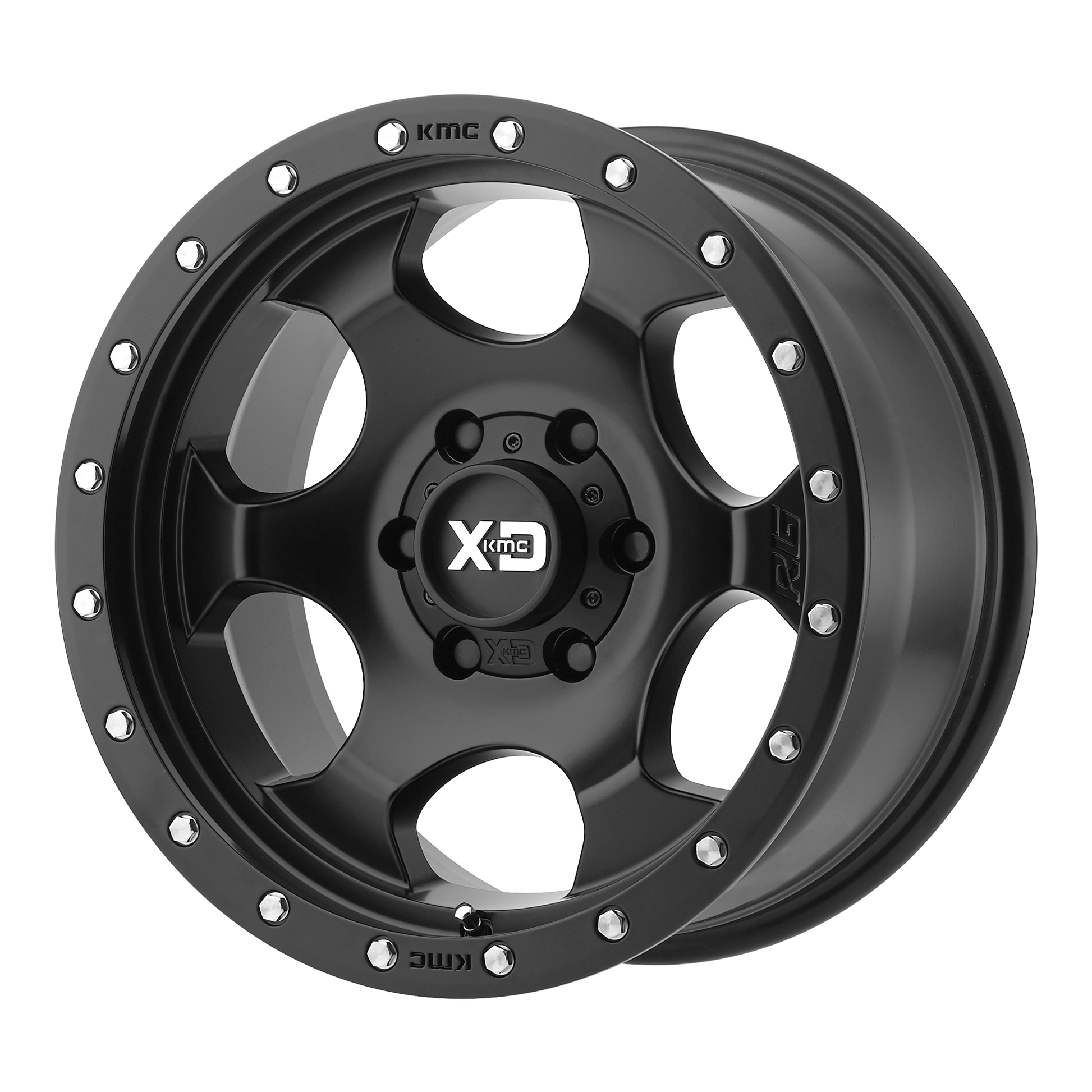 XD XD131 RG1 17x9 -12 5x114.3/5x4.5 Satin Black With Reinforcing Ring