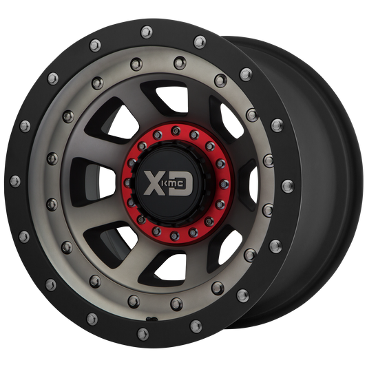 XD XD137 FMJ 20x10 -18 5x139.7/5x150/5x5.5/150 Satin Black Dark Tint
