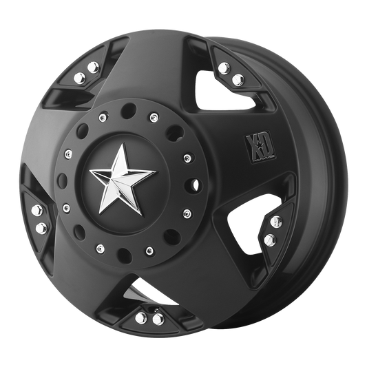XD XD775 ROCKSTAR 17x6 111 8x200/8x7.9 Matte Black - Front