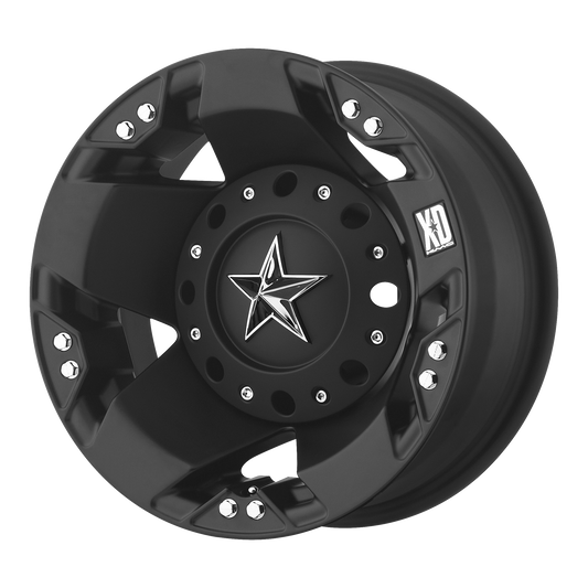 XD XD775 ROCKSTAR 17x6 -134 8x165.1/8x6.5 Matte Black - Rear