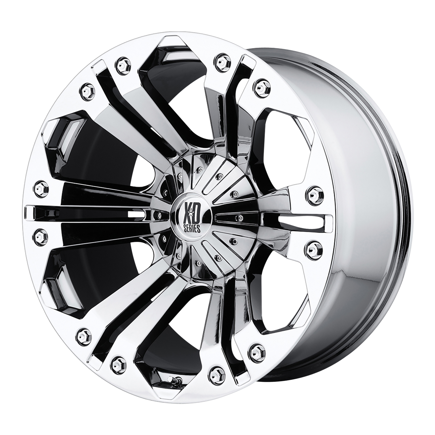 XD XD778 MONSTER 18x9 -12 6x135/6x139.7/6x135/5.5 Chrome