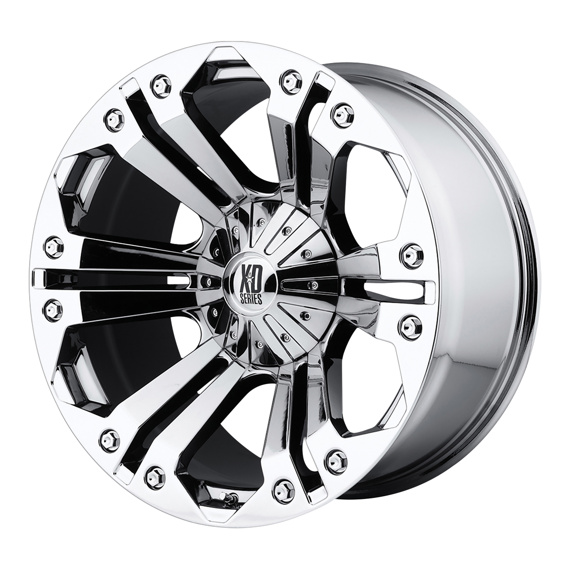 XD XD778 MONSTER 18x9 -12 6x135/6x139.7/6x135/5.5 Chrome