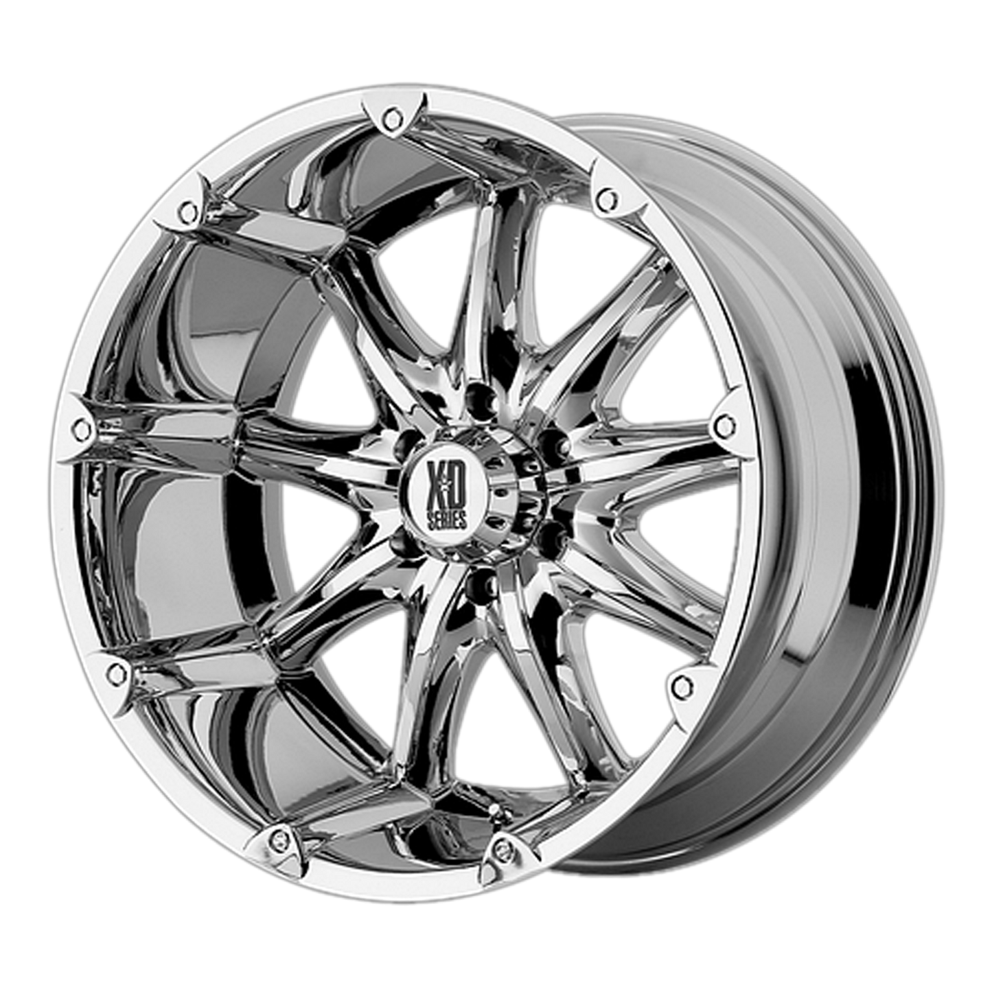 XD XD779 BADLANDS 20x9 -12 6x139.7/6x5.5 Chrome