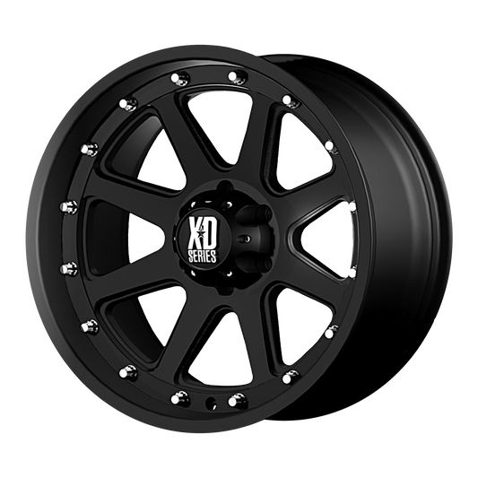 XD XD798 ADDICT 17x9 18 5x127/5x5.0 Matte Black
